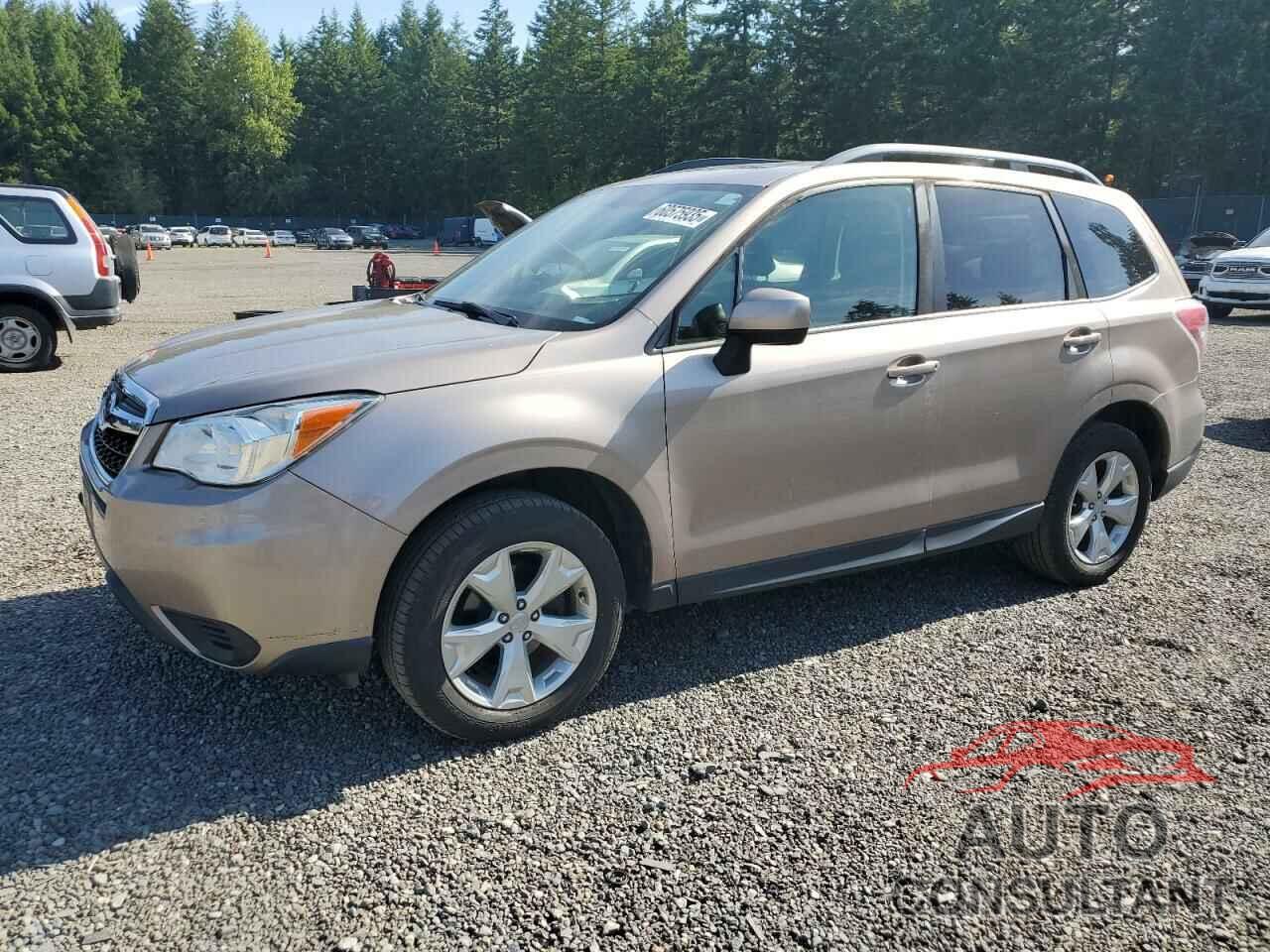 SUBARU FORESTER 2016 - JF2SJADC9GH559222