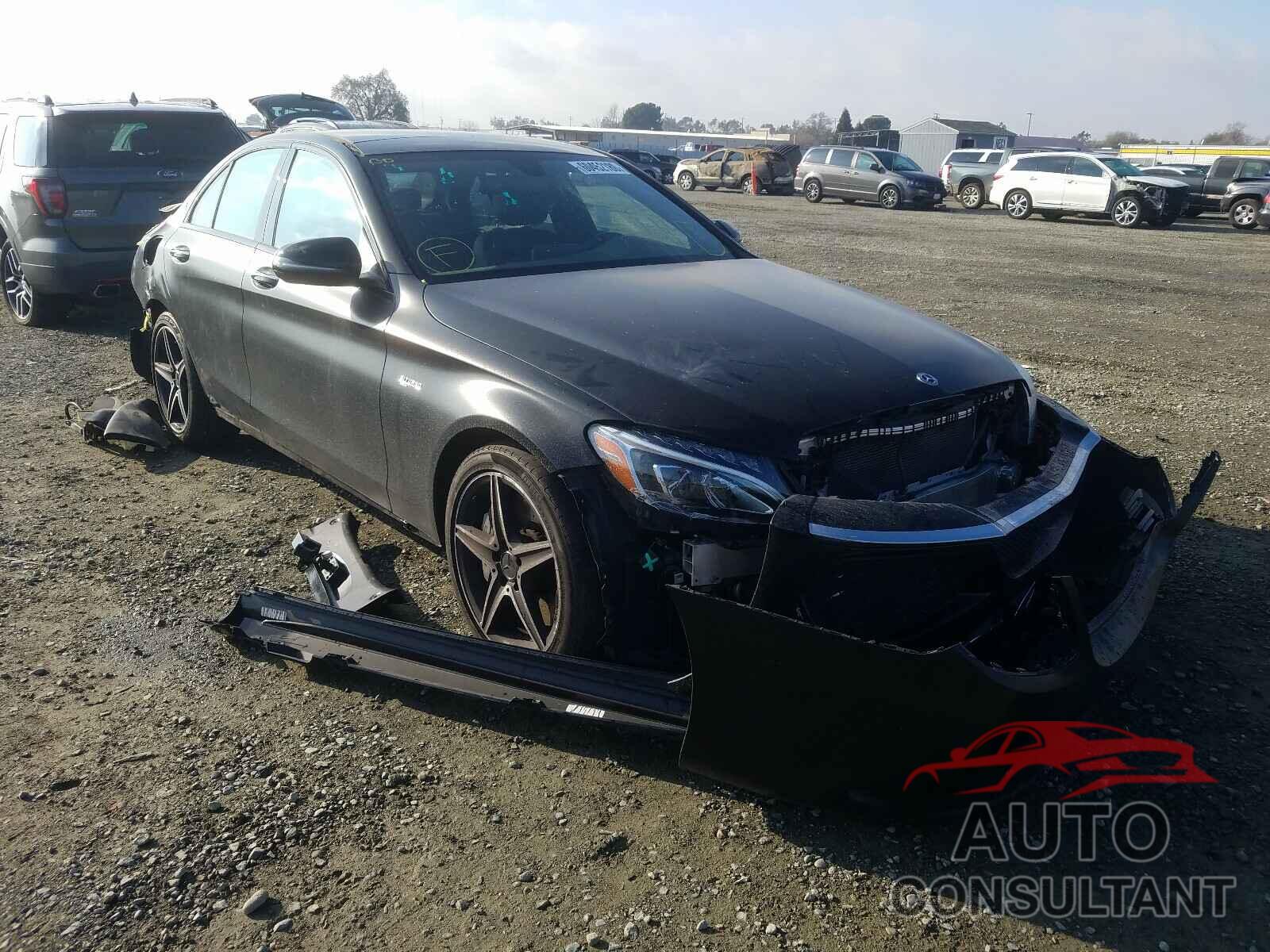 MERCEDES-BENZ C CLASS 2018 - 55SWF6EB8JU249363