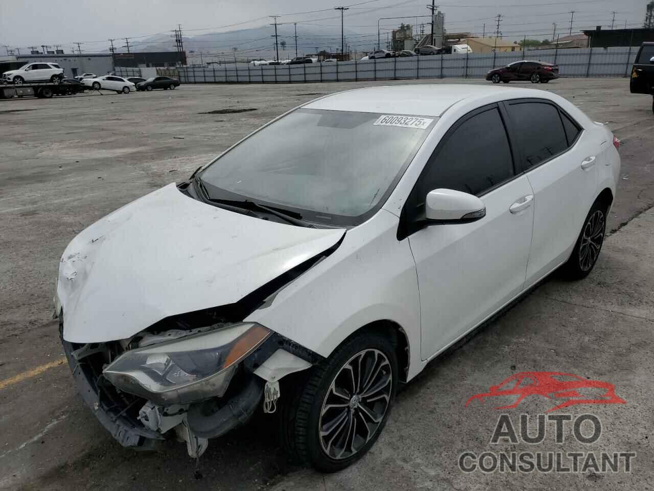 TOYOTA COROLLA 2016 - 5YFBURHE2GP546297