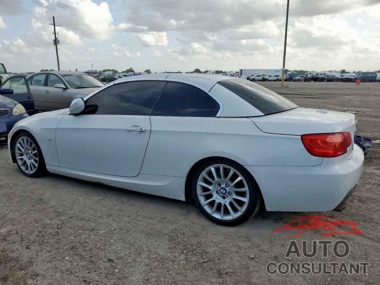 BMW 3 SERIES 2012 - WBADW3C50CE822438