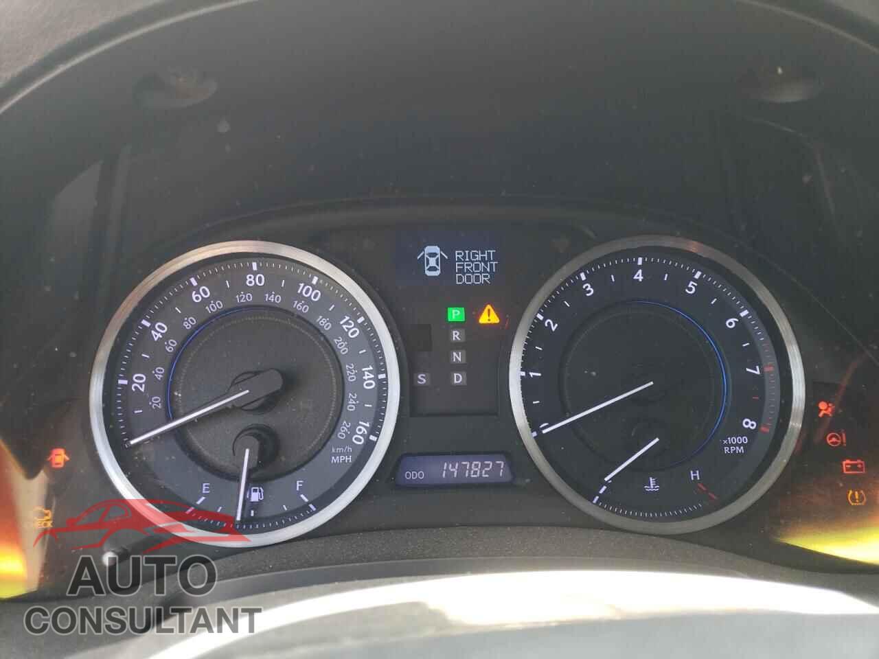 LEXUS IS 2012 - JTHBF5C24C5169462