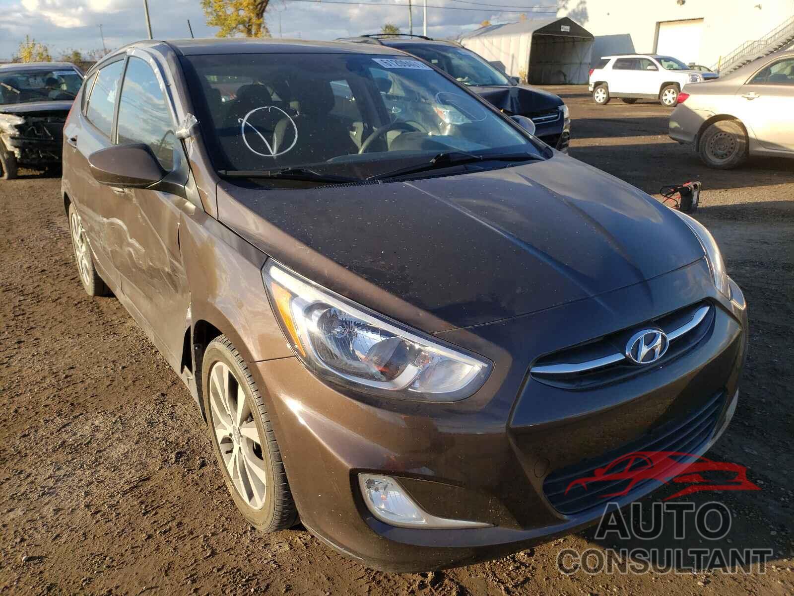 HYUNDAI ACCENT 2016 - KMHCT5AE3GU275839