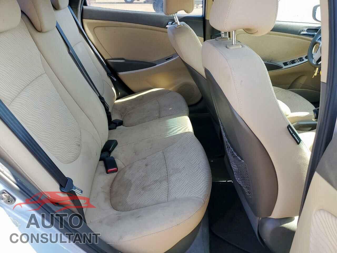 HYUNDAI ACCENT 2012 - KMHCU4AE6CU265646