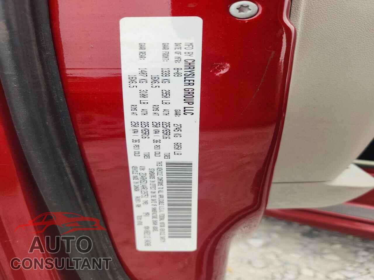 DODGE CARAVAN 2010 - 2D4RN5D14AR129751