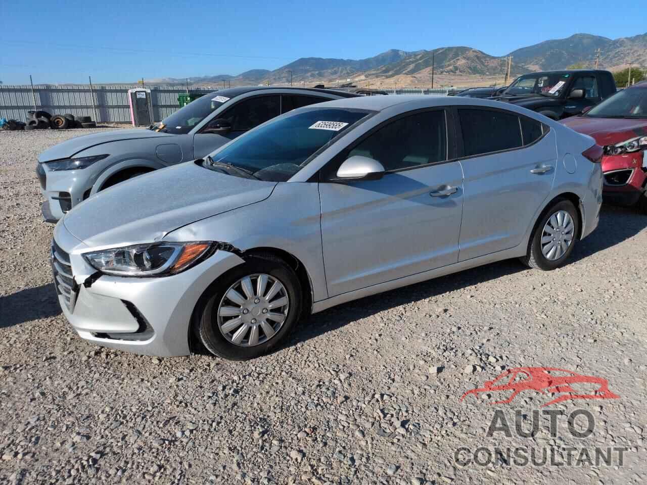 HYUNDAI ELANTRA 2017 - KMHD74LF0HU084213