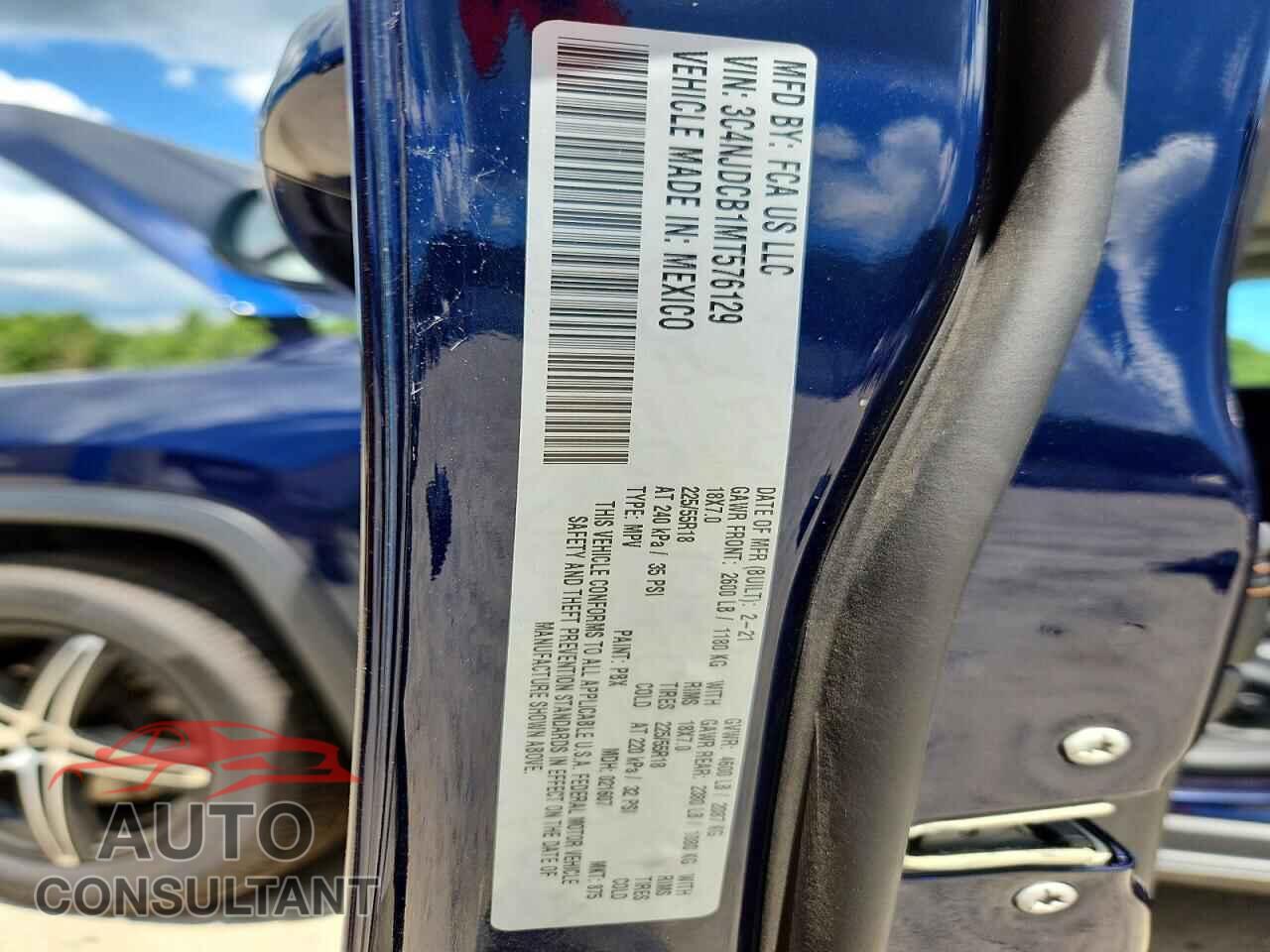 JEEP COMPASS 2021 - 3C4NJDCB1MT576129