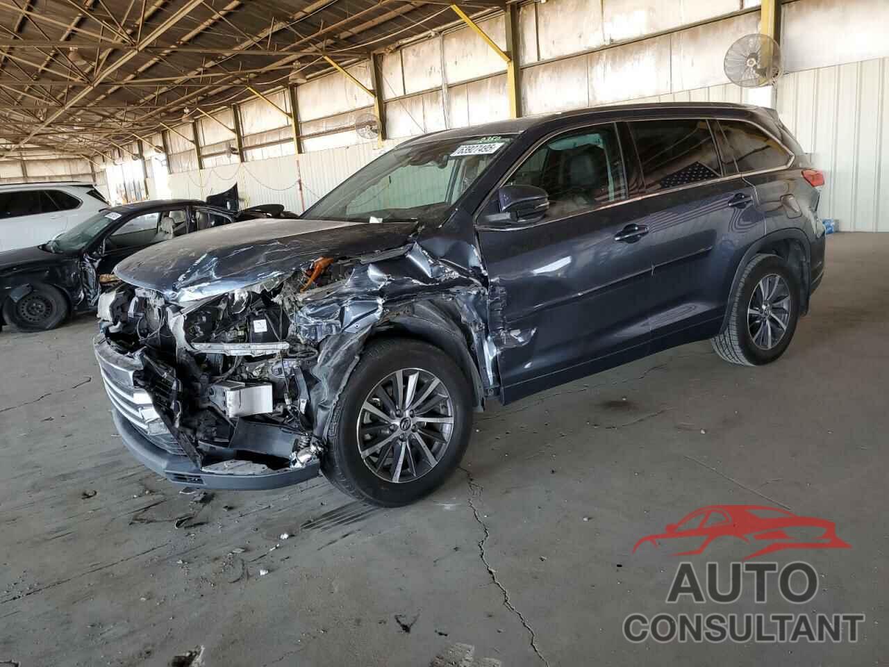 TOYOTA HIGHLANDER 2017 - 5TDJZRFH5HS462350