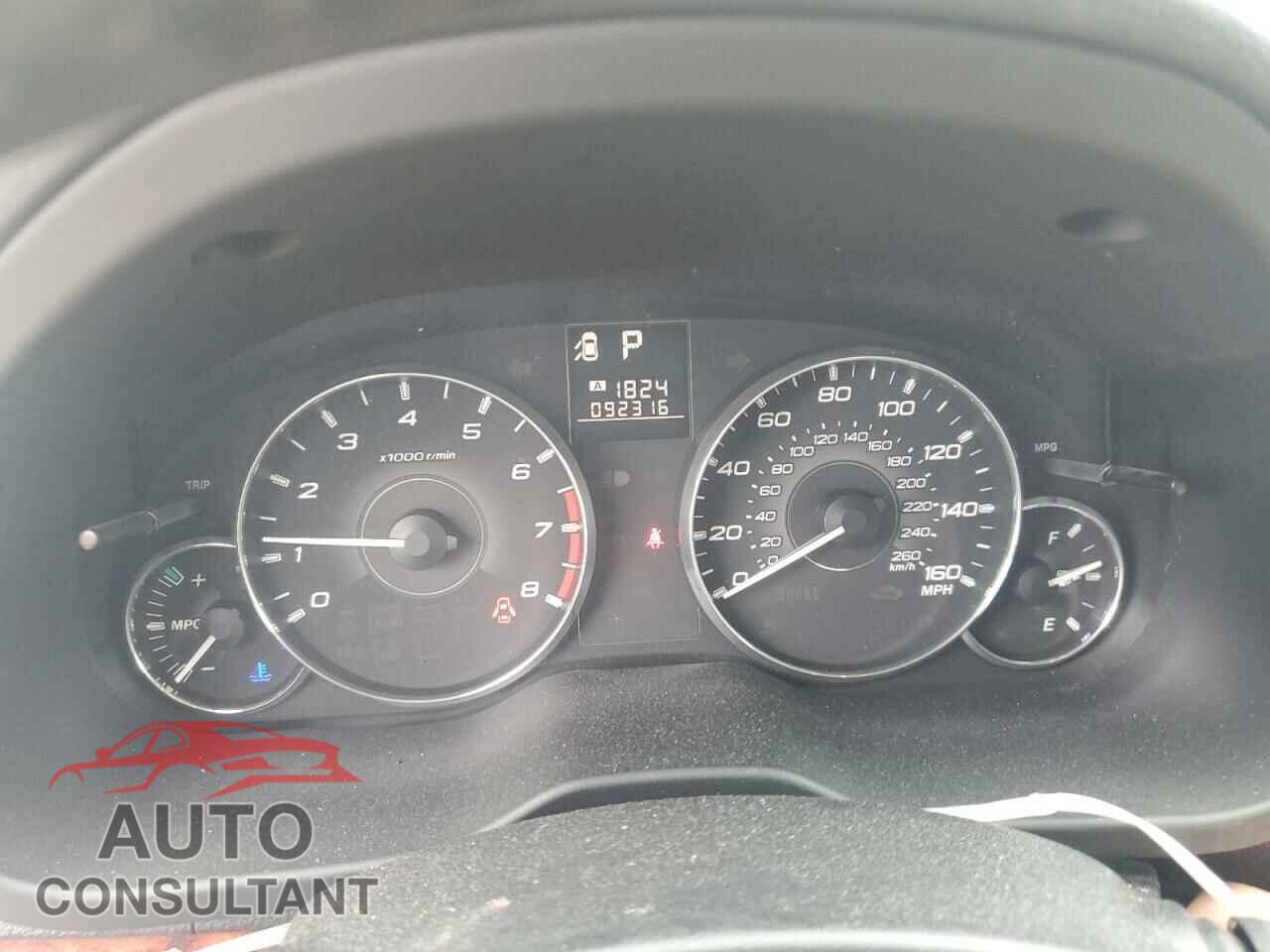 SUBARU OUTBACK 2011 - 4S4BRDKC5B2348277