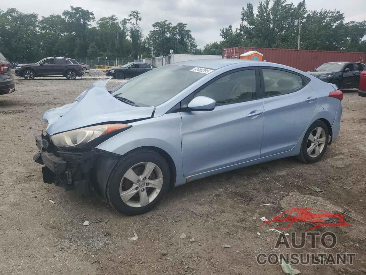 HYUNDAI ELANTRA 2011 - KMHDH4AE0BU150435