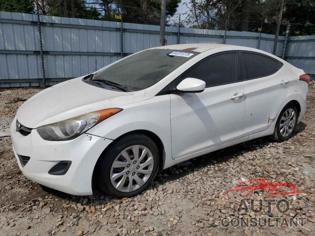 HYUNDAI ELANTRA 2012 - 5NPDH4AE9CH111648