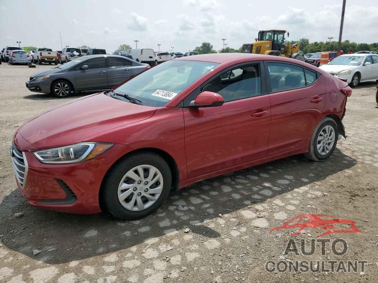 HYUNDAI ELANTRA 2018 - KMHD74LF4JU606945