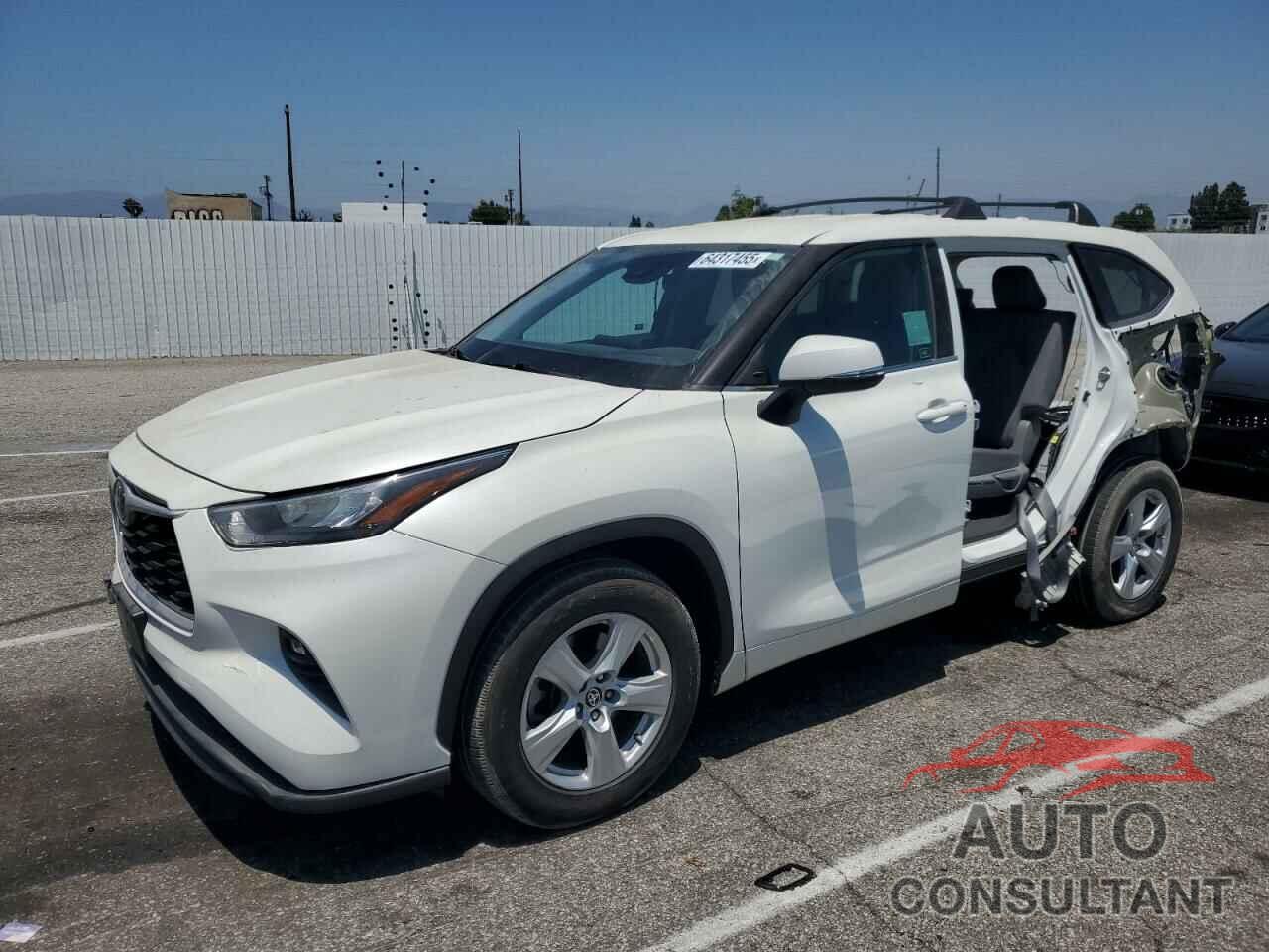 TOYOTA HIGHLANDER 2020 - 5TDZZRAH7LS505010