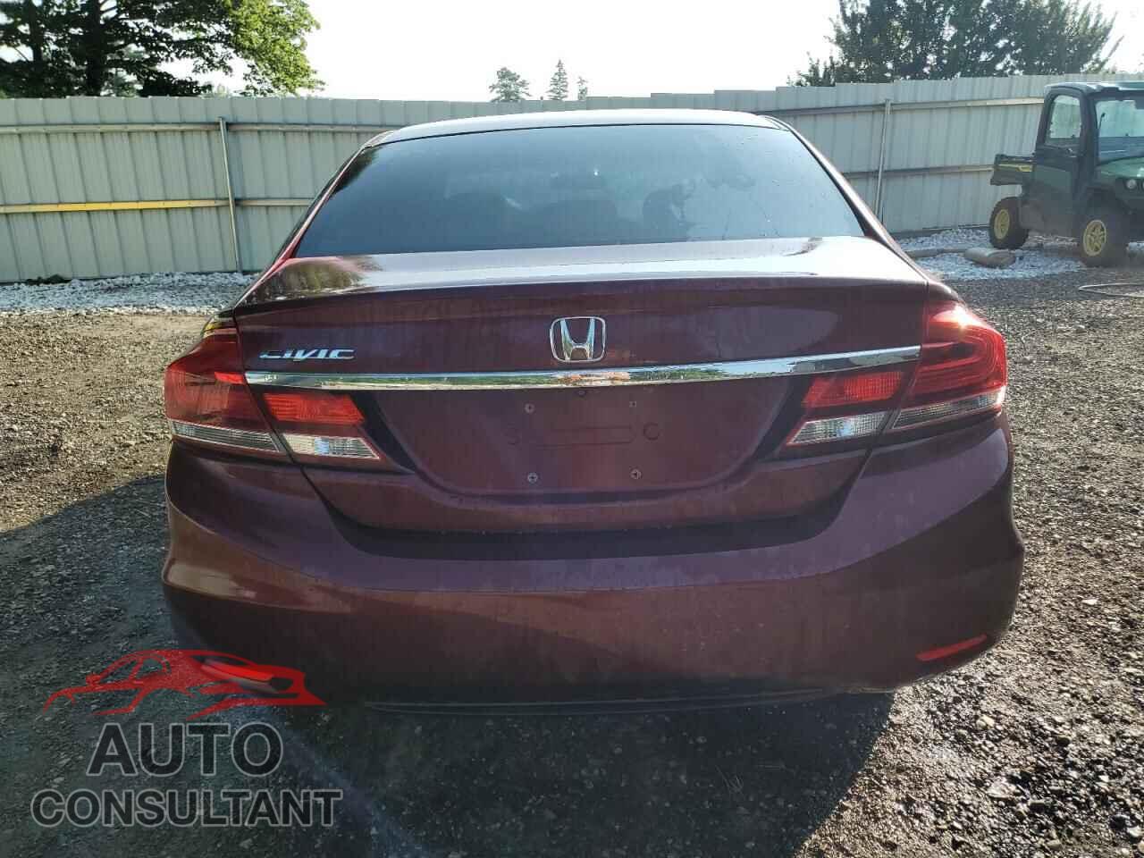 HONDA CIVIC 2013 - 2HGFB2F80DH551237