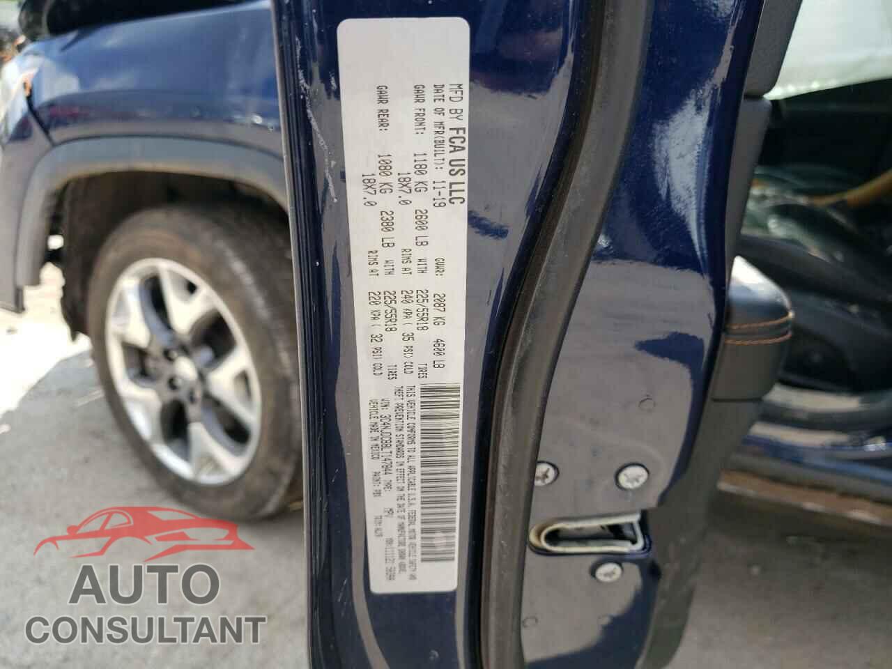 JEEP COMPASS 2020 - 3C4NJDCB8LT147844