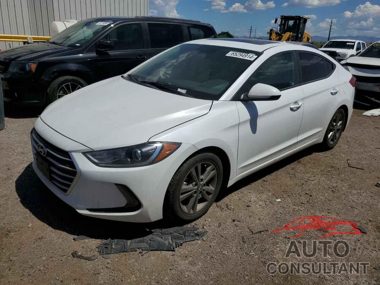 HYUNDAI ELANTRA 2018 - 5NPD84LFXJH328130