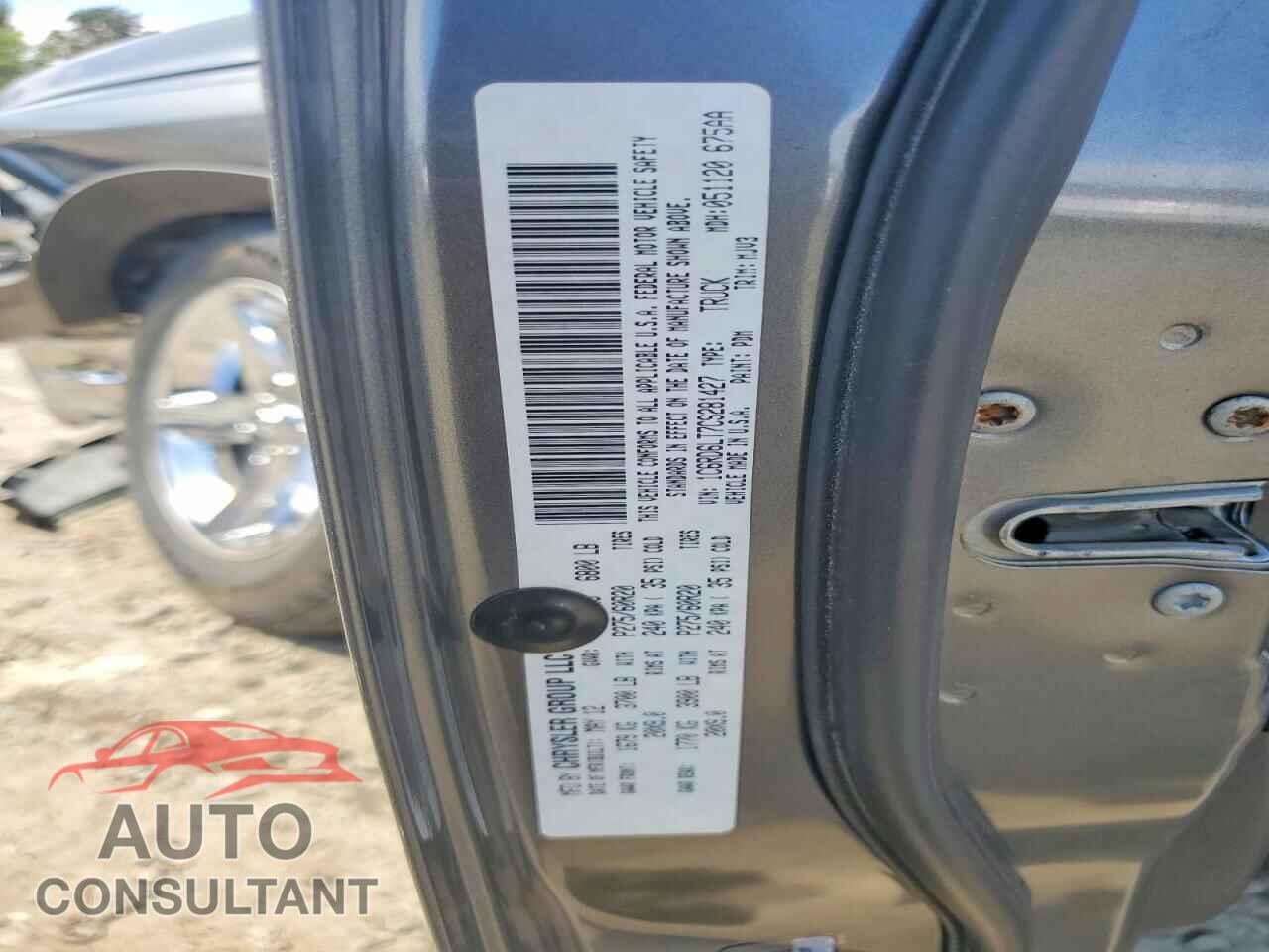 DODGE RAM 1500 2012 - 1C6RD6LT7CS281427