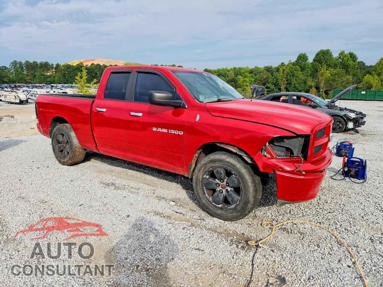 DODGE RAM 1500 2012 - 1C6RD6GP9CS233148