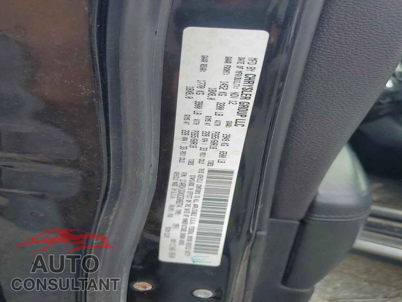 DODGE DURANGO 2013 - 1C4RDHDGXDC608274