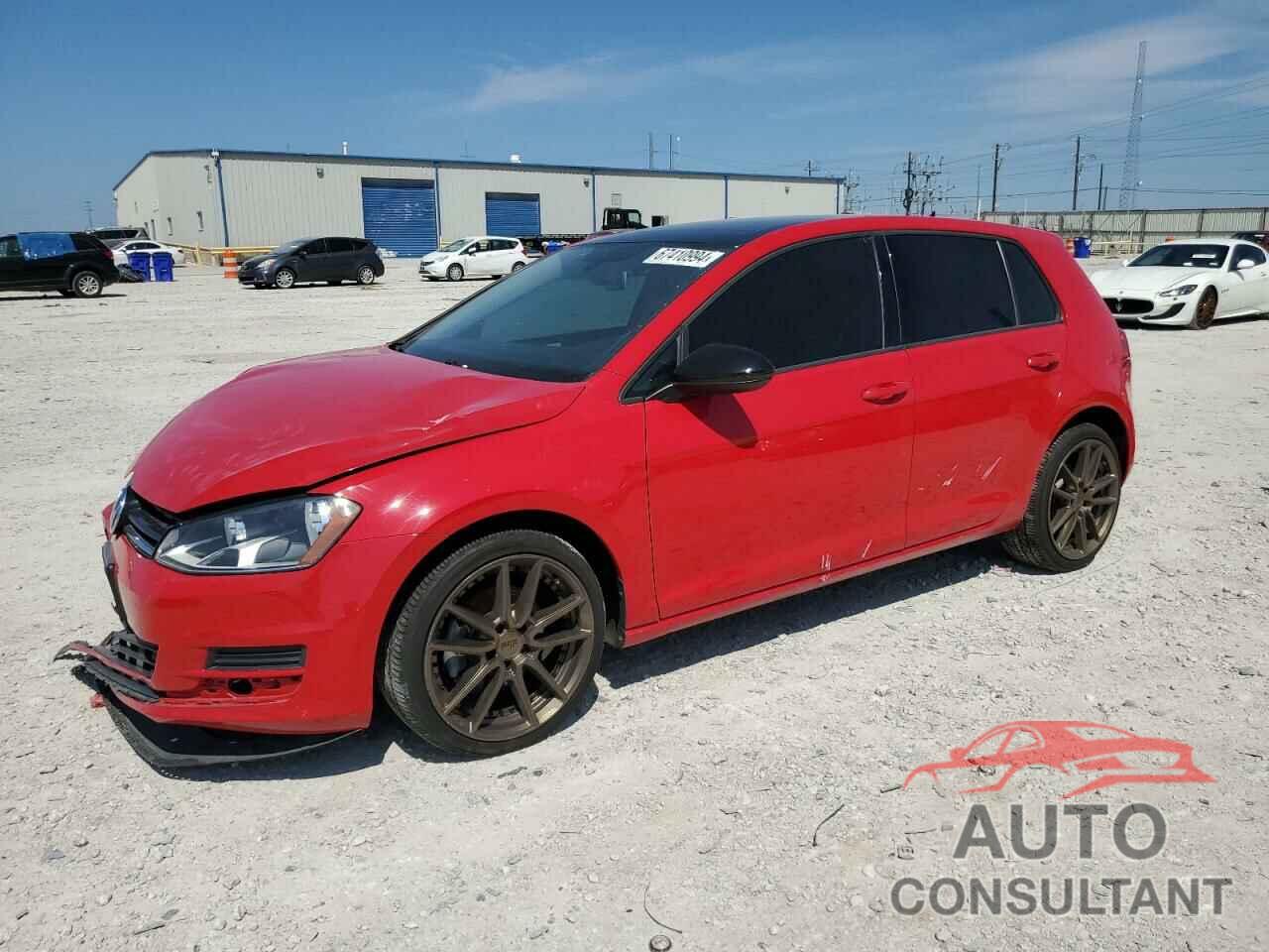 VOLKSWAGEN GOLF 2017 - 3VW117AU4HM028417