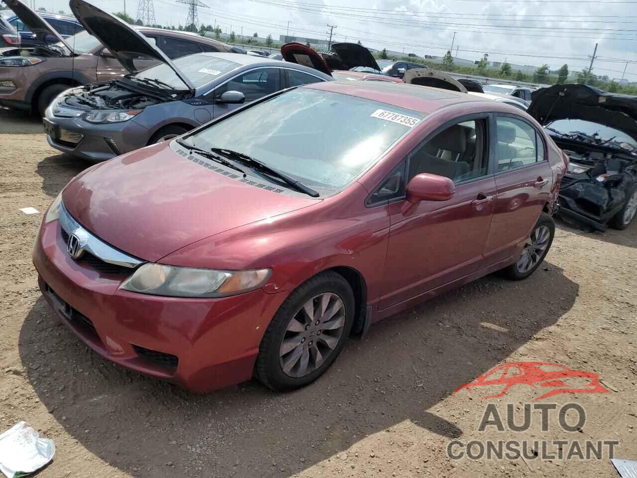 HONDA CIVIC 2009 - 19XFA16829E003304