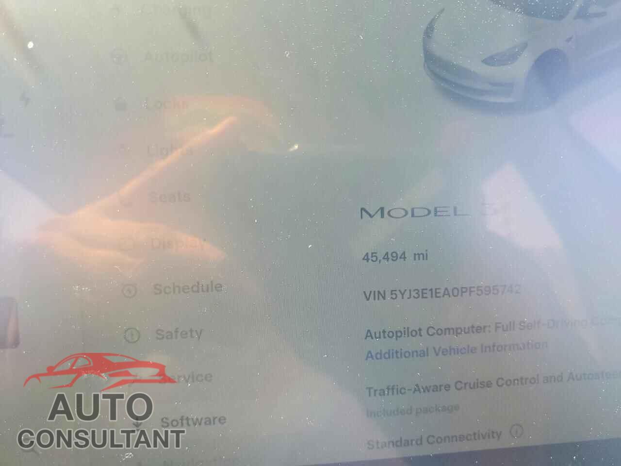 TESLA MODEL 3 2023 - 5YJ3E1EA0PF595742