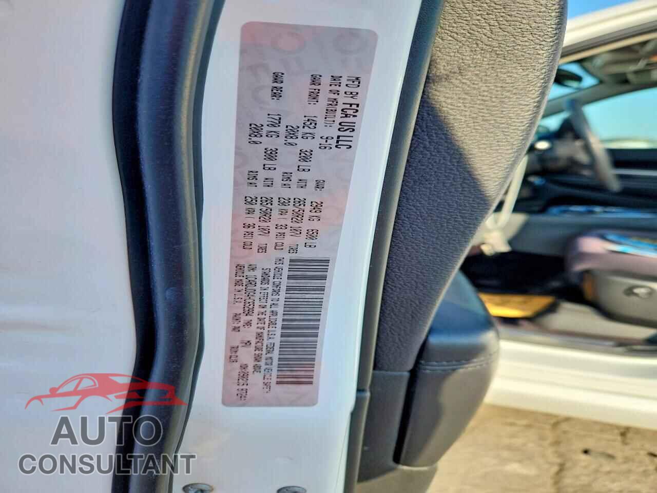 DODGE DURANGO 2017 - 1C4RDJDG4HC652994