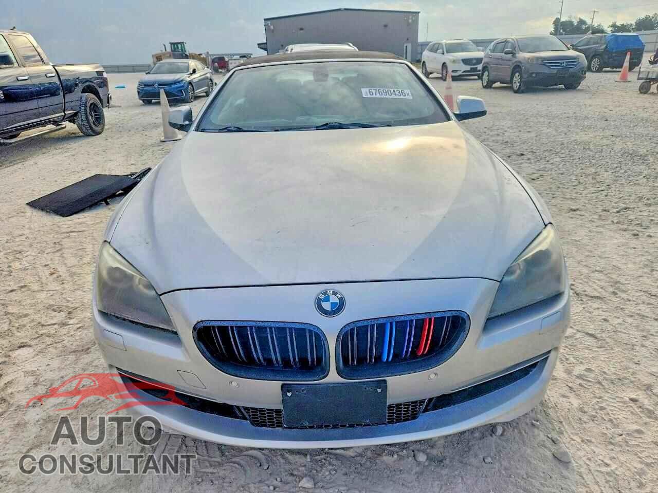 BMW 6 SERIES 2012 - WBALZ3C59CDL72393