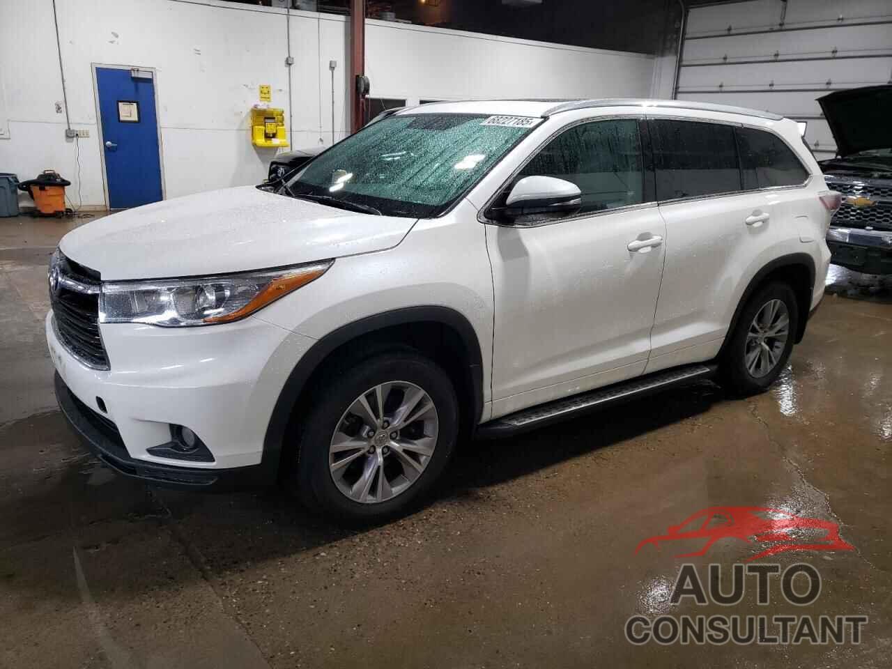 TOYOTA HIGHLANDER 2015 - 5TDJKRFH1FS177064