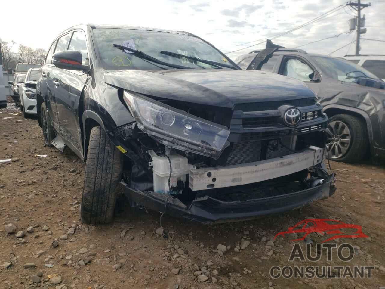 TOYOTA HIGHLANDER 2019 - 5TDJZRFH5KS600377