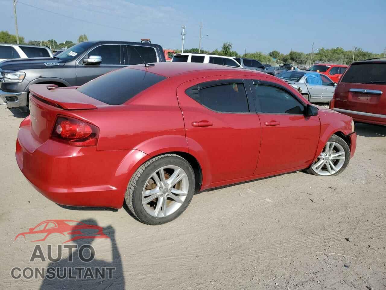 DODGE AVENGER 2012 - 1C3CDZAG4CN255652