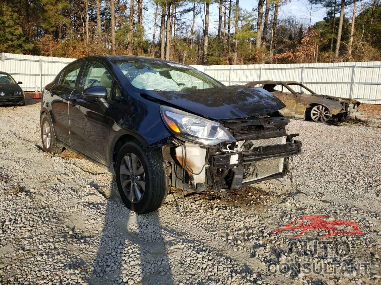 KIA RIO 2016 - KNADN4A3XG6598489