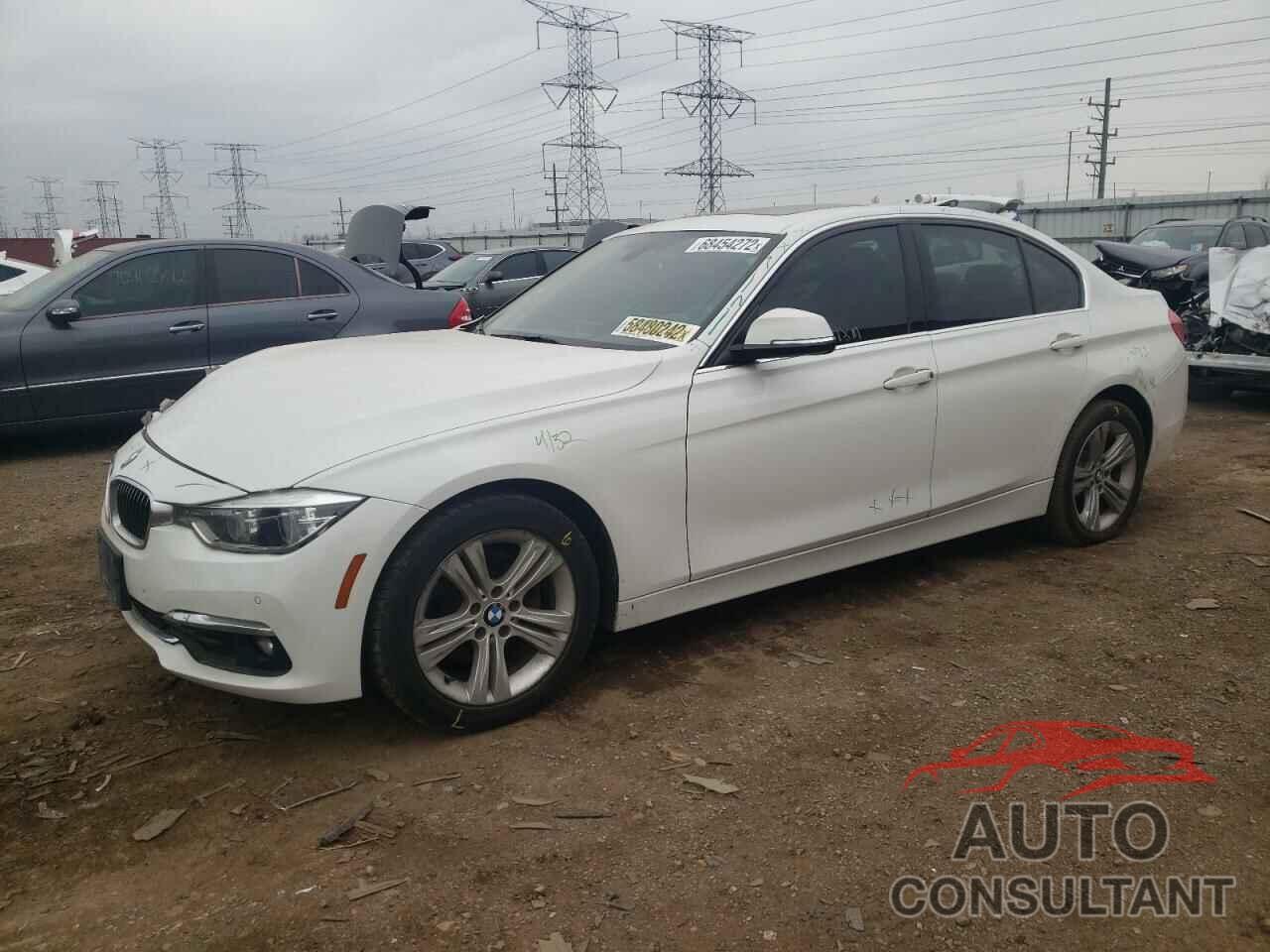 BMW 3 SERIES 2016 - WBA8E3G5XGNT77792