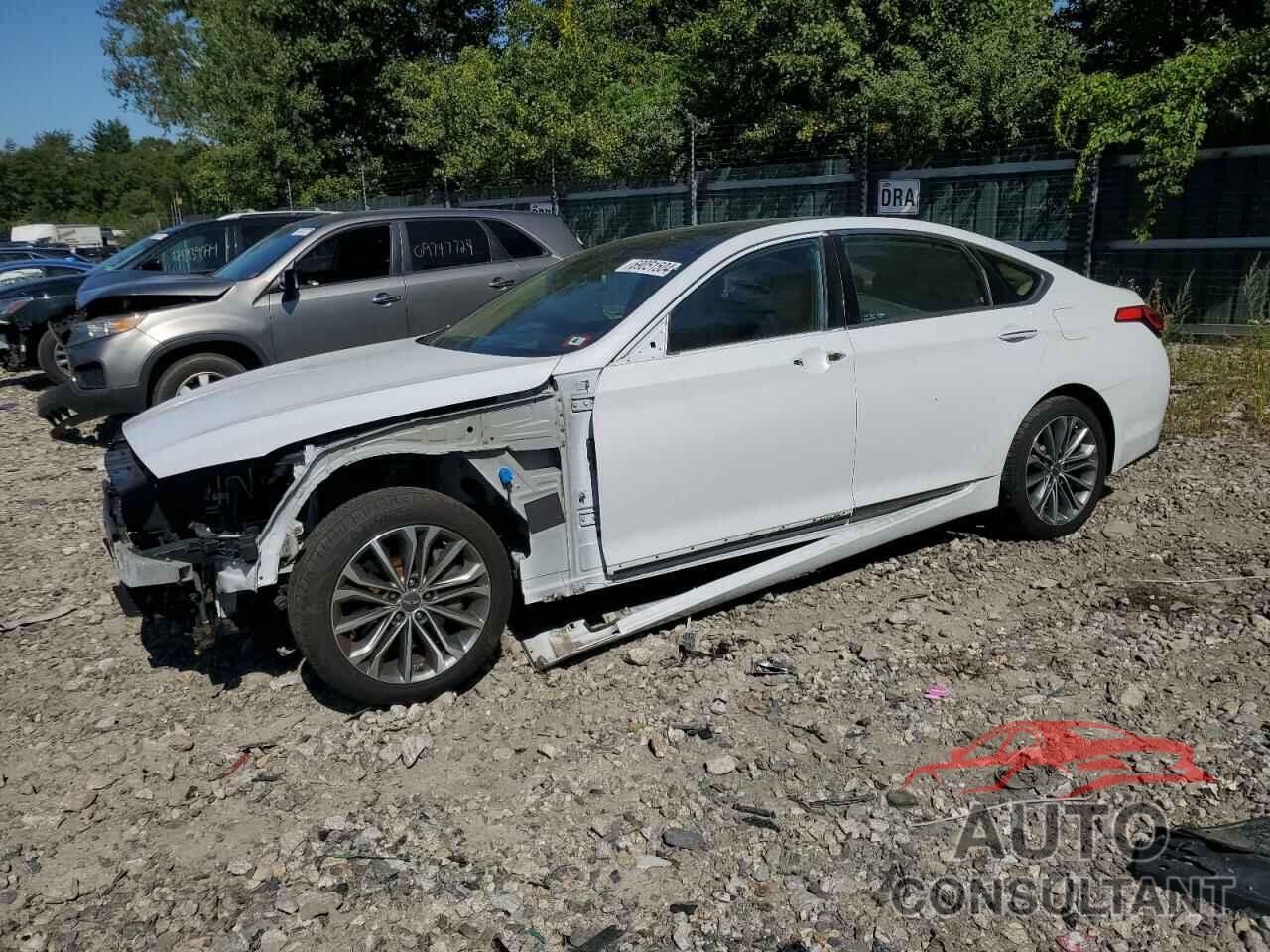 HYUNDAI GENESIS 2016 - KMHGN4JEXGU126835