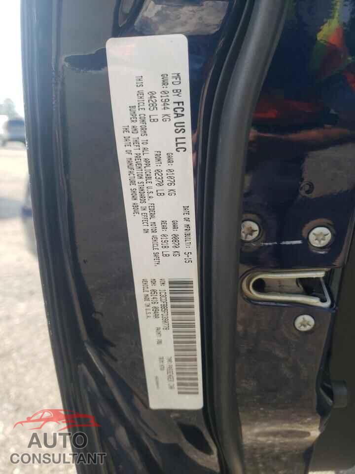 DODGE DART 2015 - 1C3CDFBB5FD390778