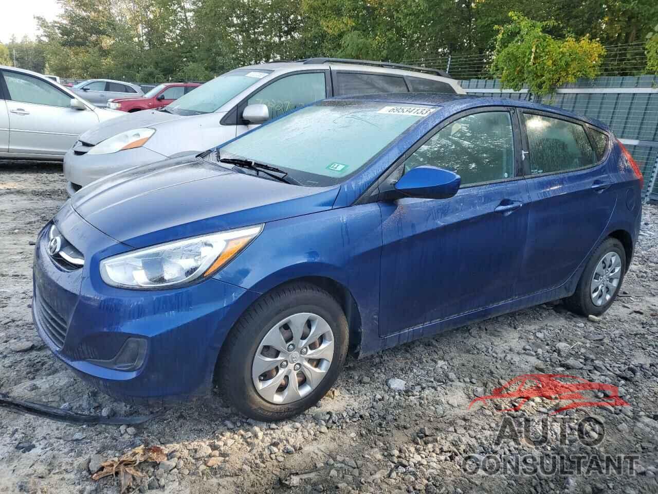 HYUNDAI ACCENT 2017 - KMHCT5AE6HU346128