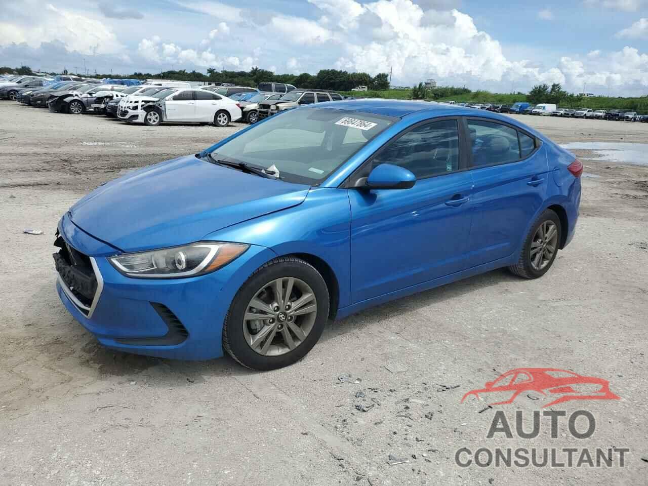 HYUNDAI ELANTRA 2018 - 5NPD84LF9JH255753