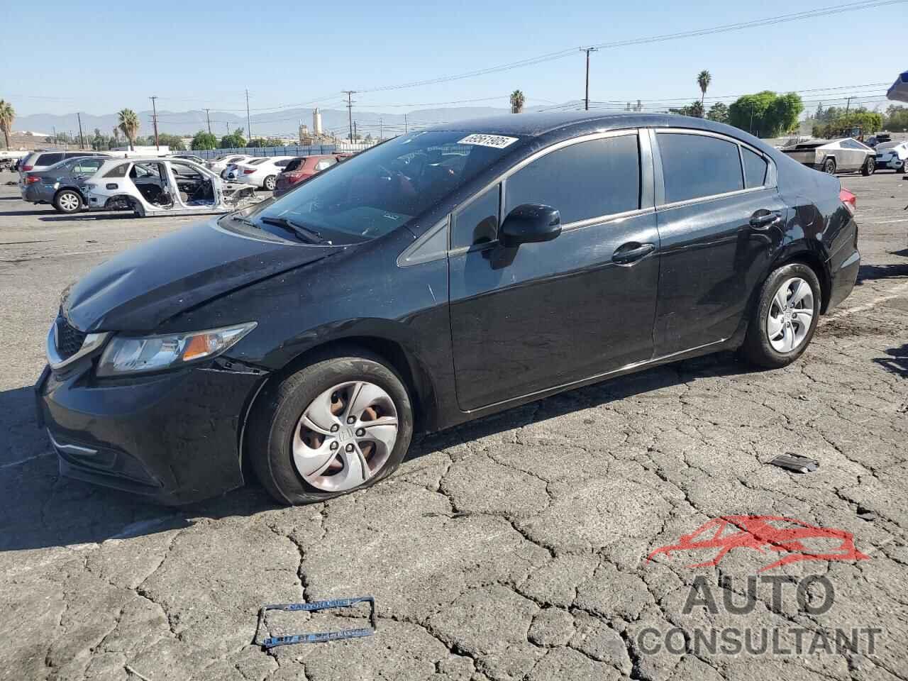 HONDA CIVIC 2013 - 19XFB2F53DE263647