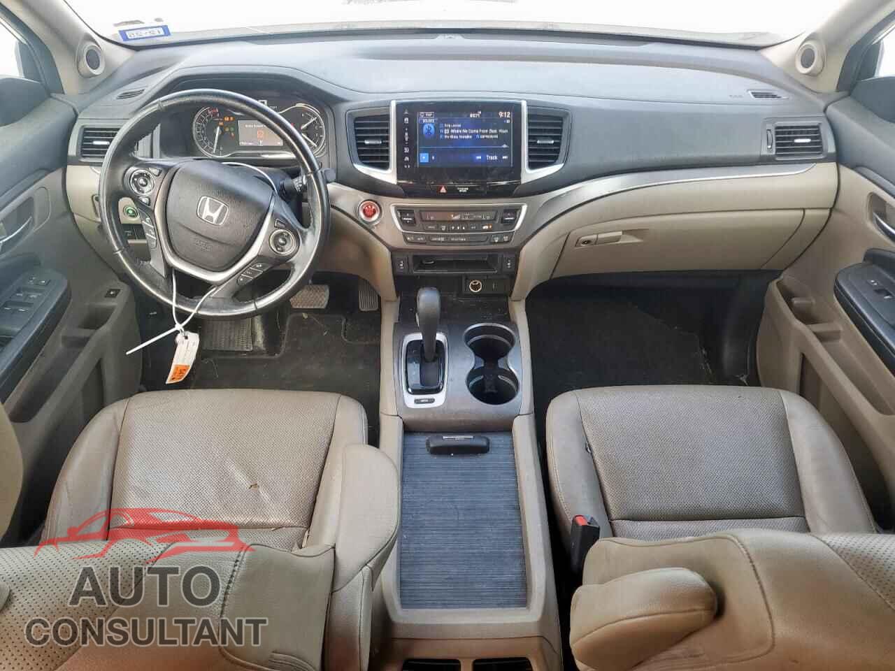 HONDA RIDGELINE 2017 - 5FPYK2F69HB004699