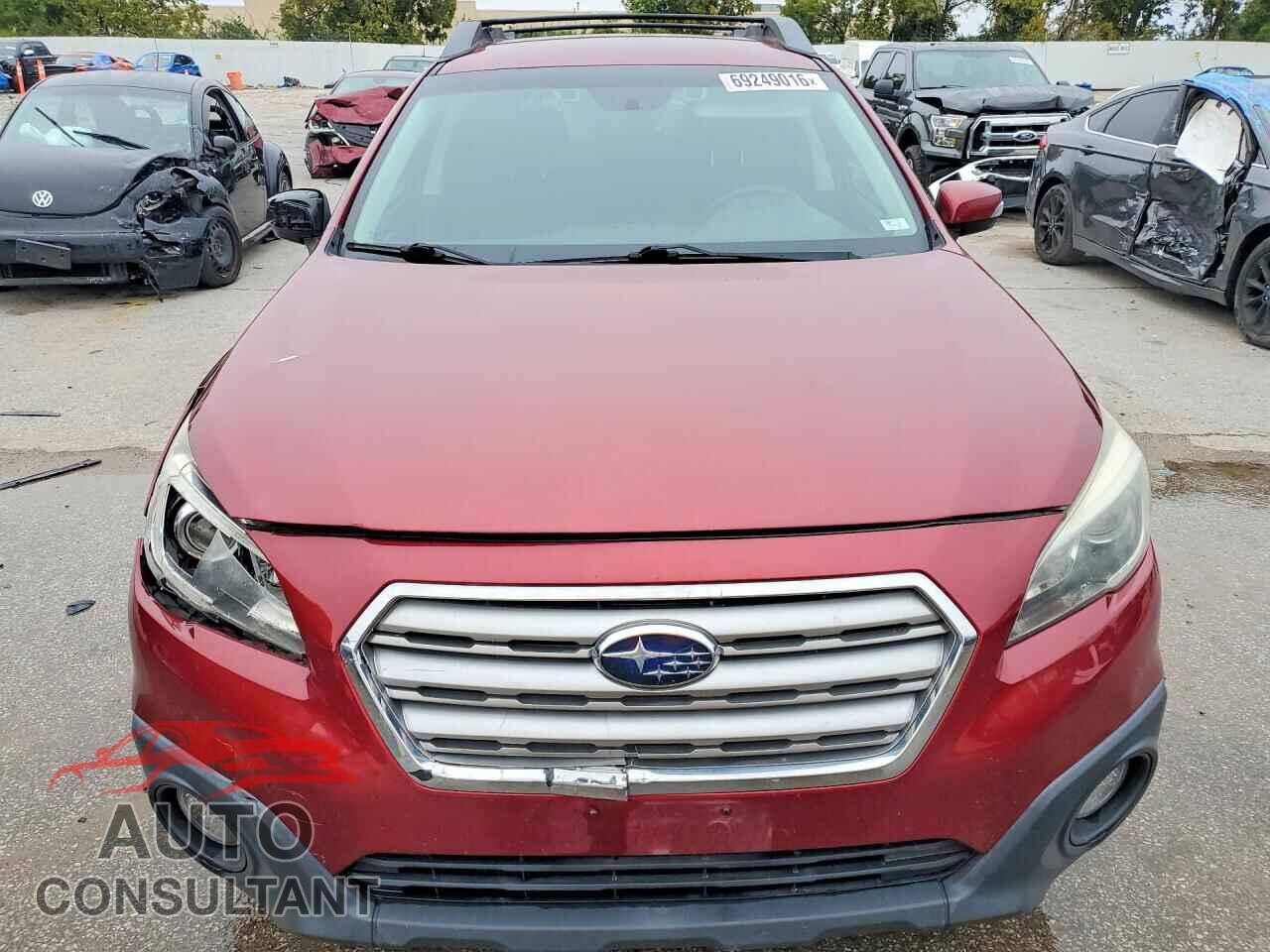 SUBARU OUTBACK 2015 - 4S4BSBFC5F3360836