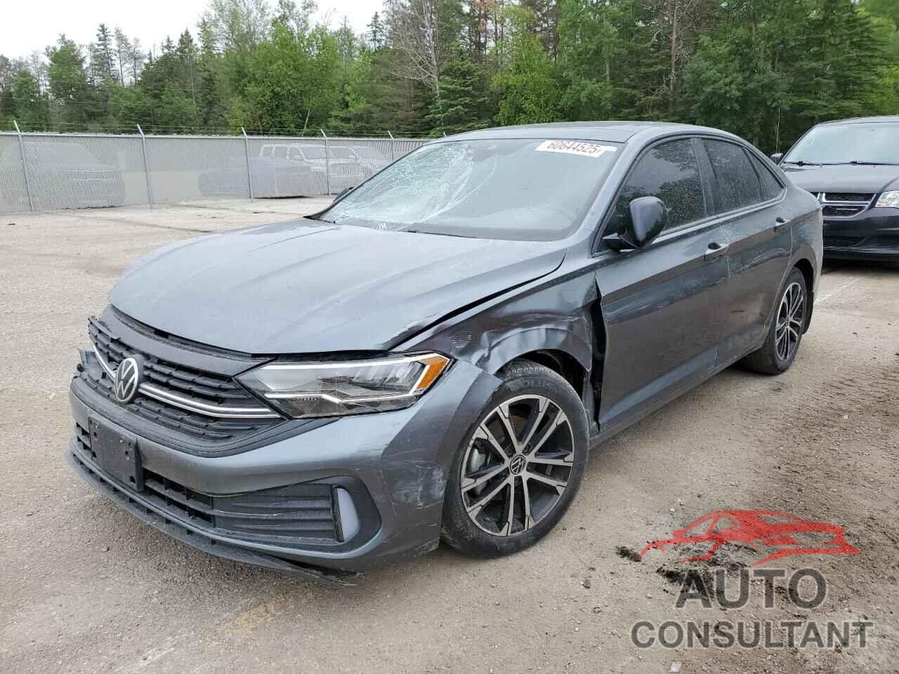 VOLKSWAGEN JETTA 2022 - 3VWSM7BU7NM024996