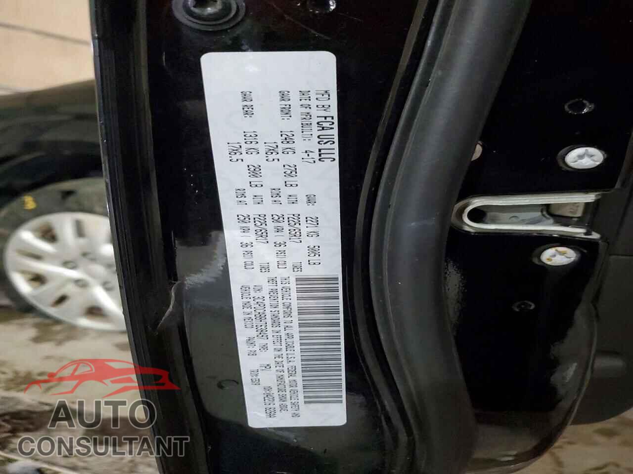 DODGE JOURNEY 2017 - 3C4PDCAB8HT638497