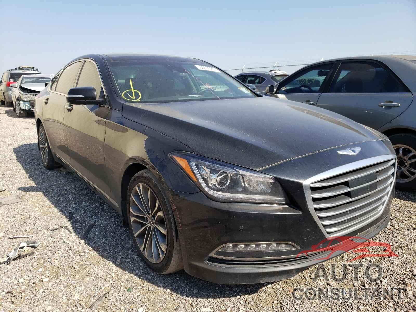 HYUNDAI GENESIS 2016 - KMHGN4JE1GU140445