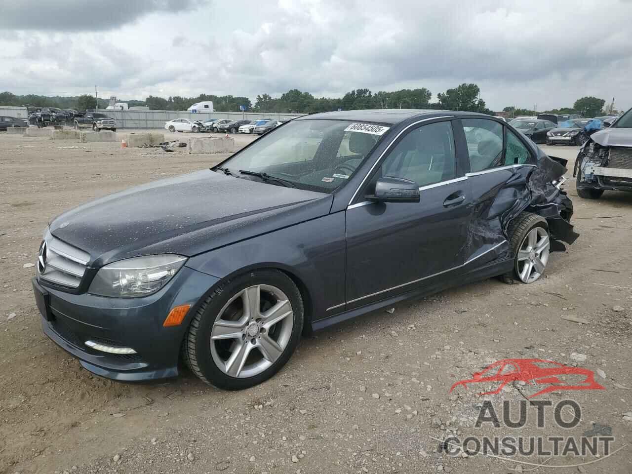 MERCEDES-BENZ C-CLASS 2011 - WDDGF8BB4BR155813