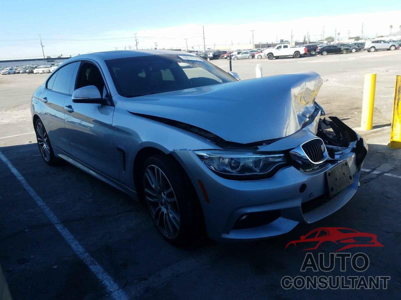 BMW 4 SERIES 2017 - WBA4F7C57HG438501