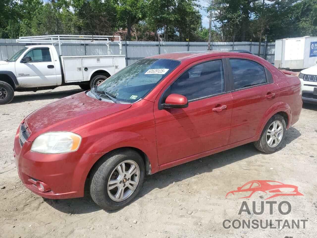 CHEVROLET AVEO 2011 - KL1TG5DE8BB235028