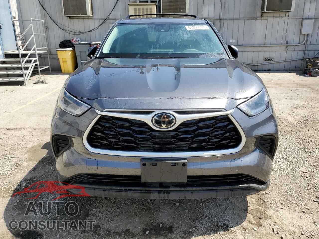 TOYOTA HIGHLANDER 2021 - 5TDCZRAH2MS084868