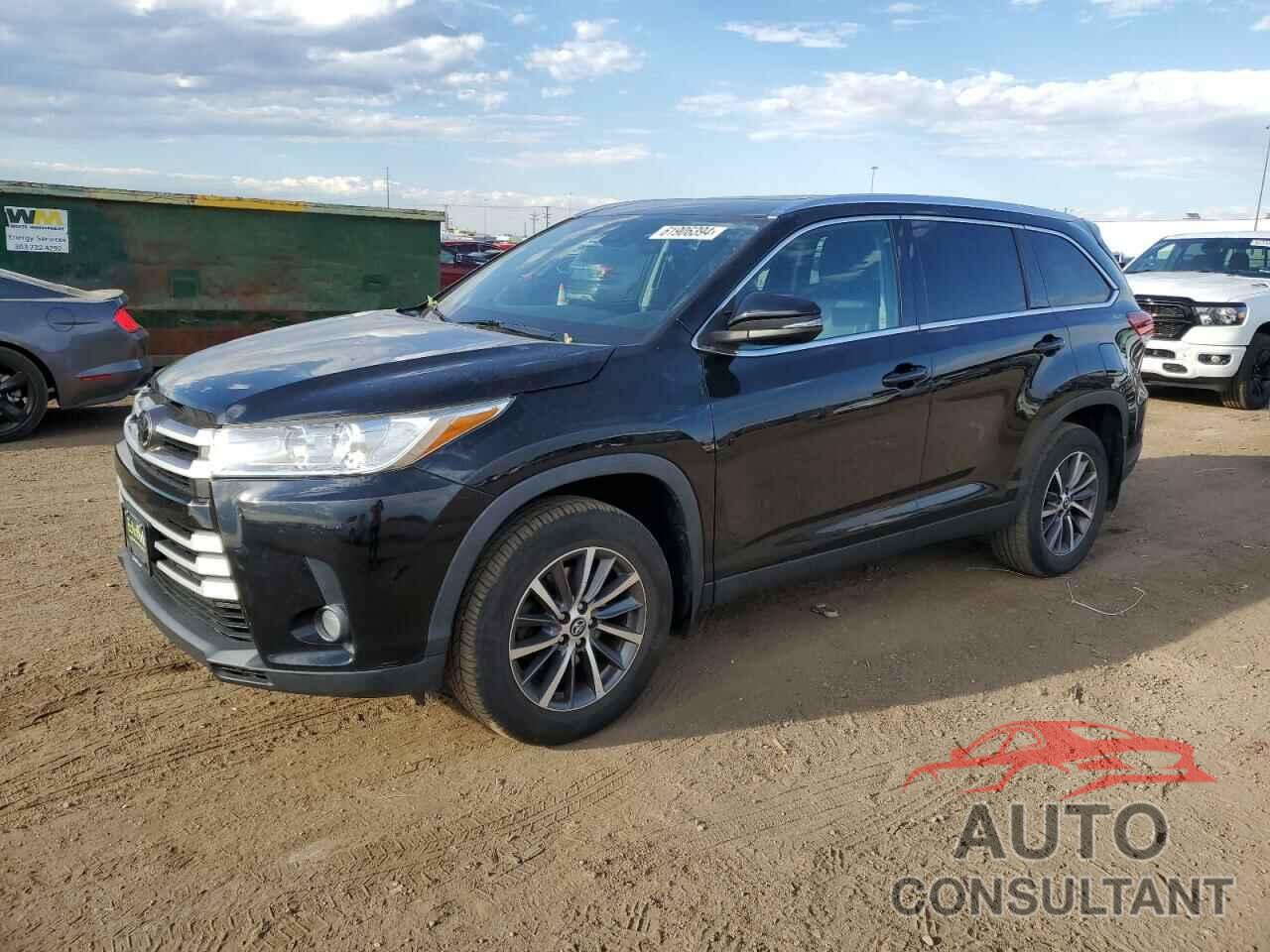 TOYOTA HIGHLANDER 2019 - 5TDJZRFH4KS570580