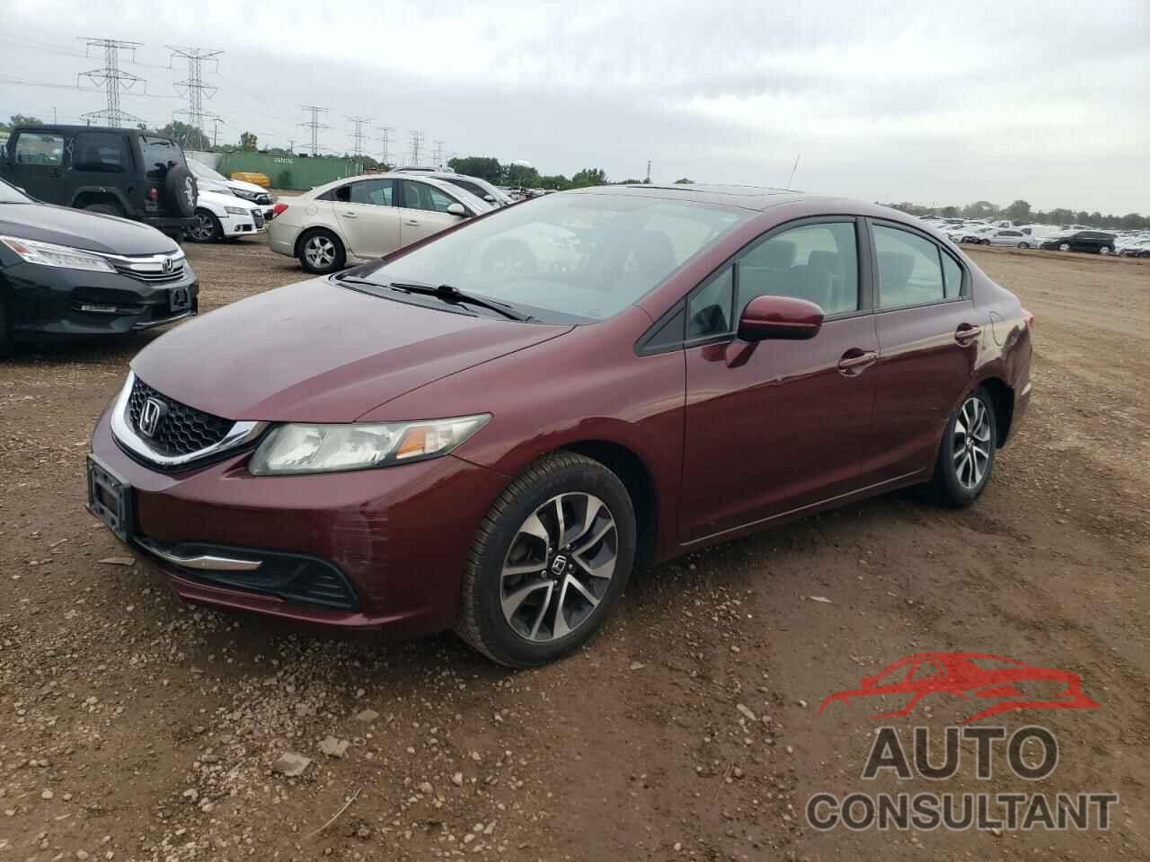 HONDA CIVIC 2014 - 19XFB2F85EE081847