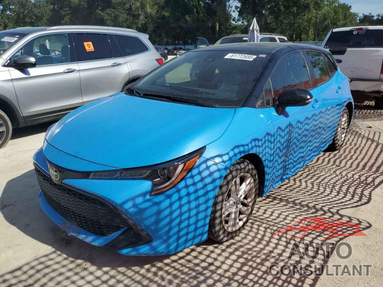 TOYOTA COROLLA 2021 - JTND4MBE6M3137790