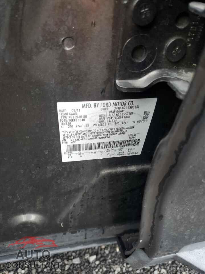 FORD EDGE 2011 - 2FMDK3JC9BBB25534
